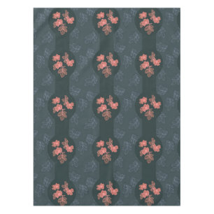 Nappe Motif Rose gothique foncé