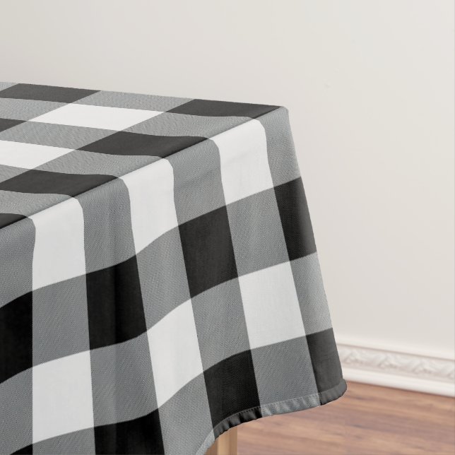 Nappe Motif Russe noir noir blanc noir blanc blanc témoi (In Situ)