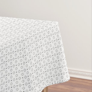 Nappe Motif sans couture à pois noirs Petits points