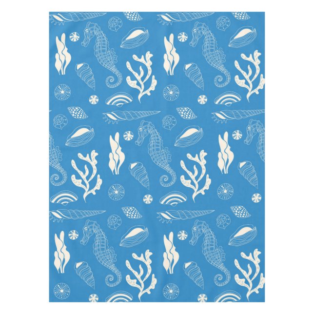 Nappe Motif sans joint avec coquillages (Devant)