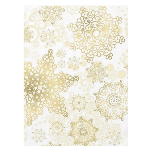 Nappe Motif Snowflake (Devant)