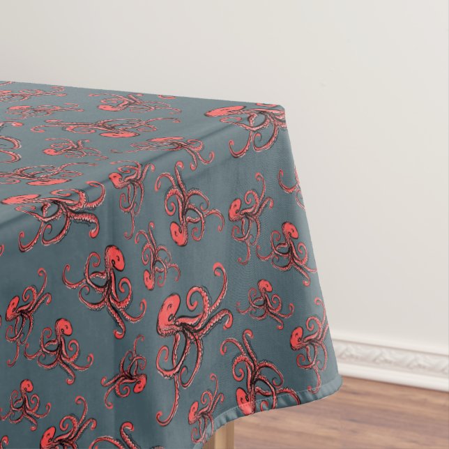 Nappe Motif sournois de poulpe (In Situ)