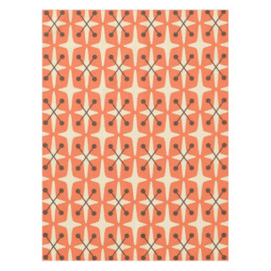 Nappe Motif Starburst moderne du milieu du siècle