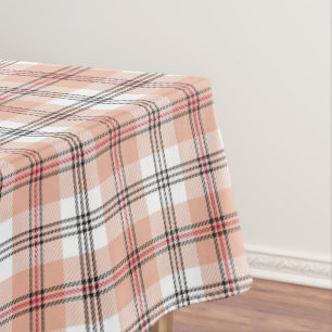 Nappe Motif Tartan beige