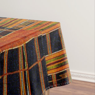 Nappe Motif tribal africain contemporain