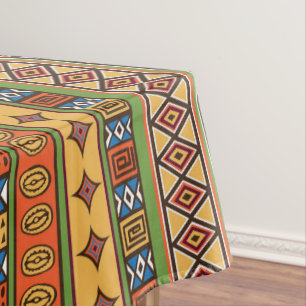 Nappe motif tribale africaine
