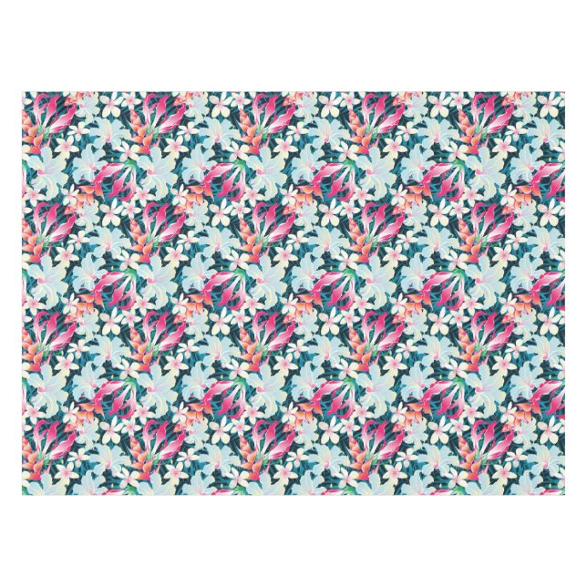 Nappe Motif tropical coloré (Devant (Horizontal))