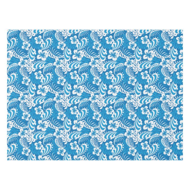 Nappe Motif tropical de ketmie (Devant (Horizontal))