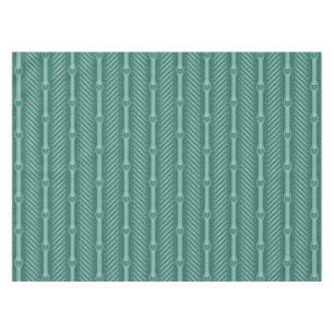 Nappe Motif turquoise ornemental