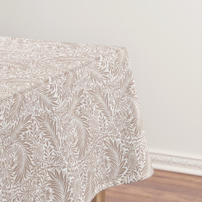 Nappe Motif William Morris Beige Larkspur (In Situ)