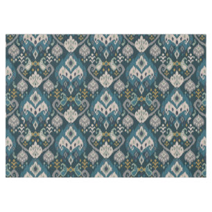 Nappe Motifs africains boho paisley Floral motif Ikat
