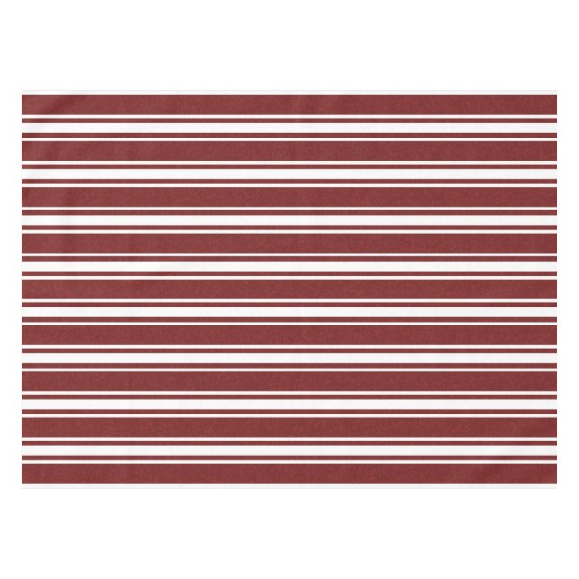 Nappe Mottled Double Striped Cranberry (Devant (Horizontal))