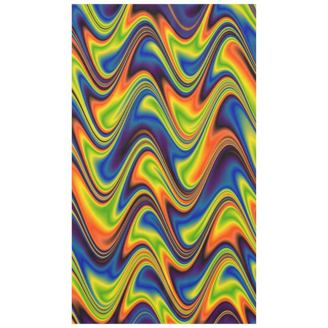 Nappe Multicolor Abstrait (Devant)