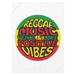 Nappe Musique reggae avec des paroles positives