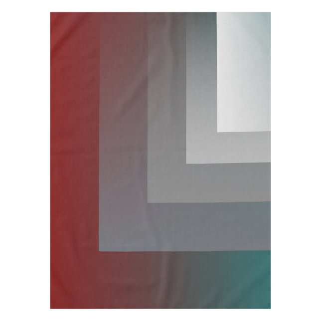 Nappe N - turquoise gris bordeaux (Devant)