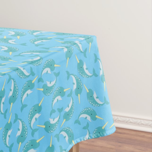 Nappe Narwhals Ocean Fête d'anniversaire pour enfants (In Situ)