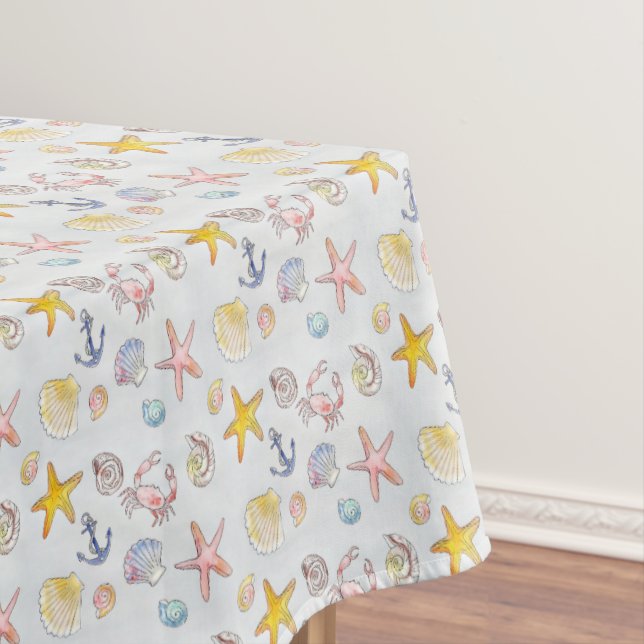 Nappe Nautical Beach Ocean Sea Starfish Ancre de bateau (In Situ)
