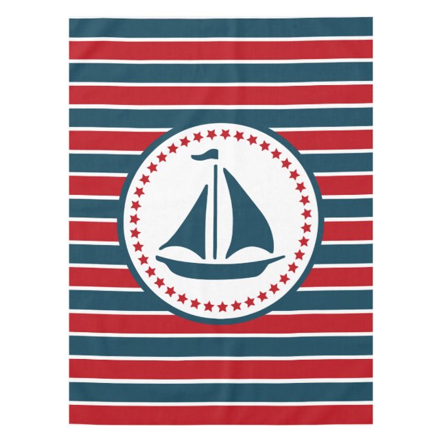 Nappe Nautical design (Devant)
