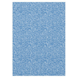 Nappe Nebulas Bleu aux points de neige blancs