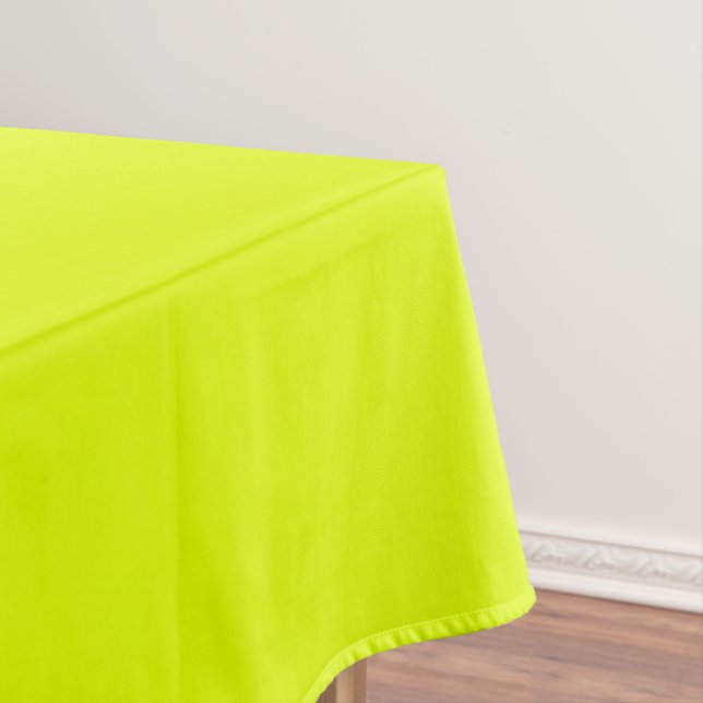 Nappe Neon Chartreuse couleur solide | Classique | Éléga (In Situ)