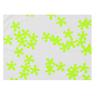 Nappe néon vert citron gris amusant enfants