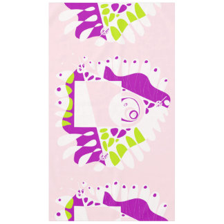 Nappe Nid d'oiseau - Lémérite rose blanc