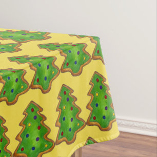 Nappe Noël Arbre sucre biscuit Noël Noël