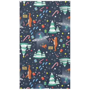 Nappe noël enlèvement alien bigfoot yeti sasquatch