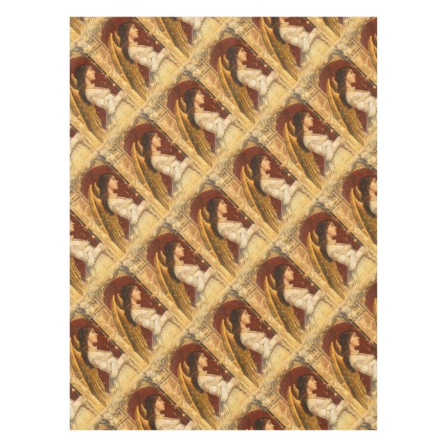 Nappe Noël Fresco Angel (Devant)