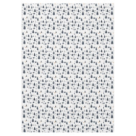 Nappe Noël Minimal Noir et Blanc Vacances Modernes