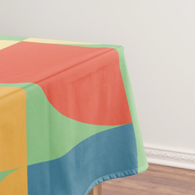 Nappe Noël scandinave rétro Abstrait du milieu du siècle (Créateur téléchargé)