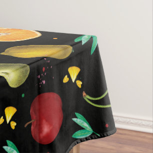 Nappe Nom Personnel Fruit Tropical Et Légumes