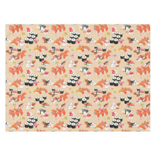 Nappe Nourriture japonaise : Motif 3 de sushi