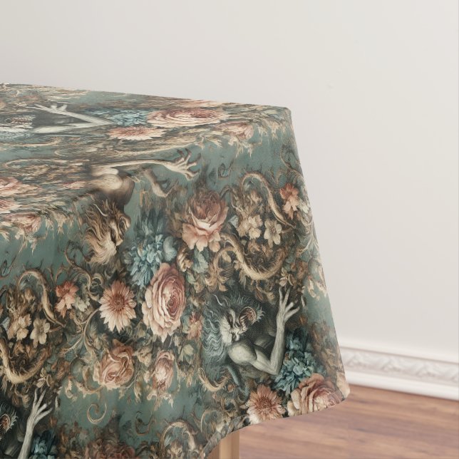 Nappe Nous Bête Ce Soir - Gothique Moyen Motif (In Situ)
