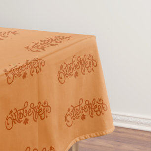 Nappe Octoberfest en Brown 70" x 52"