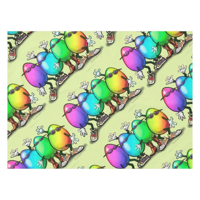 Nappe Oeufs de Pâques (Devant (Horizontal))