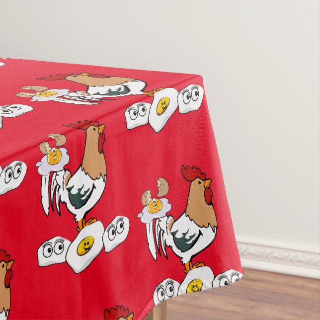 Nappe Oeufs de poulet rouge (In Situ)