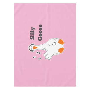 Nappe Oie idiote, Oie drôle, Amoureux des oies