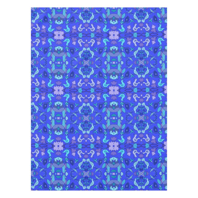 Nappe Oiseaux bleus (Devant)