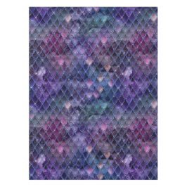 Nappe Ombre violet chatoyante et Parties scintillant Dra