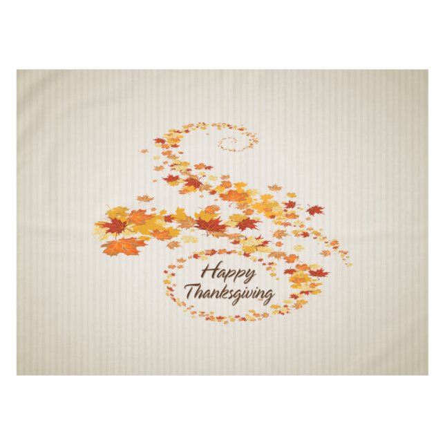 Nappe Options du bon thanksgiving 4 (Devant (Horizontal))