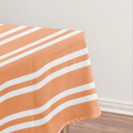 Nappe Orange et blanc