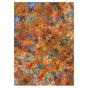 Nappe Orange rouillé Conception abstraite moderne