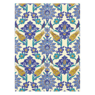 Nappe Ornement en céramique de cru de style d'Azulejo d