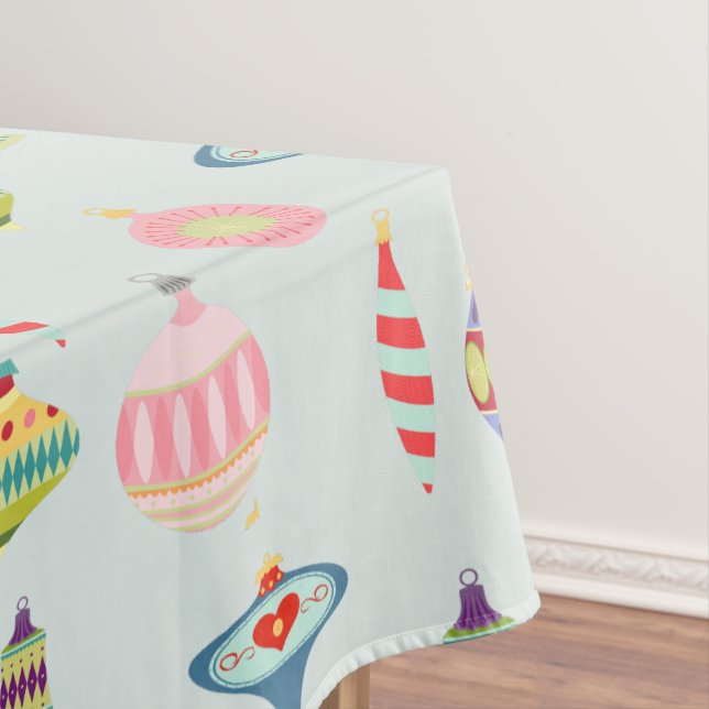 Nappe Ornements rétro | Poly brossé moderne du milieu du (In Situ)