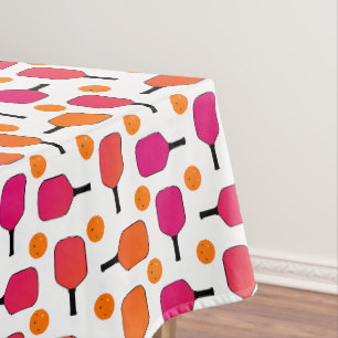 Nappe Paddle Pickleball Pink & Orange Pickleball Party