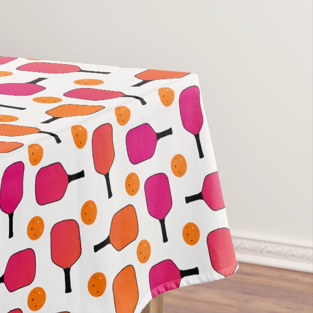 Nappe Paddle Pickleball Pink & Orange Pickleball Party (In Situ)