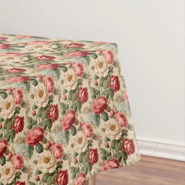 Nappe Page Journal du Rose vintage (In Situ)