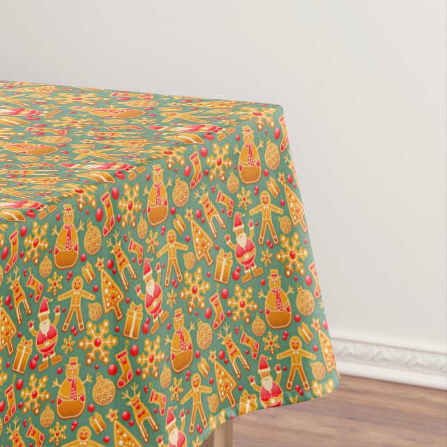 Nappe Pain d'épices de Noël Homme Tree Père Noël Star (In Situ)