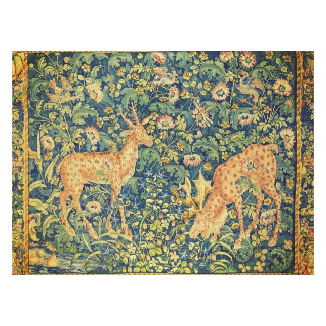 NAPPE PAIRE DE CERVEAUX EN DÉVERSEMENT, FLEURS D'IMAGINA (Devant (Horizontal))
